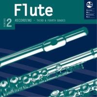 FLUTE GRADE 3 TO 4 SERIES 2 AMEB CD/NOTES