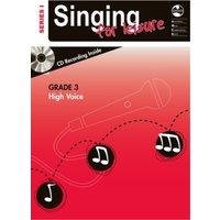SINGING FOR LEISURE BK/CD GRADE 3 HIGH SERIES 1