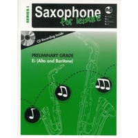AMEB Saxophone For Leisure Prelim E Flat Bk/Cd Ser 1
