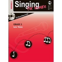 SINGING FOR LEISURE BK/CD GRADE 3 LOW SERIES 1
