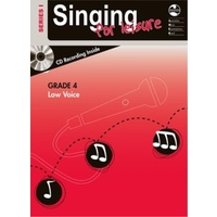 SINGING FOR LEISURE BK/CD GRADE 4 LOW SERIES 1