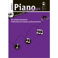 Ameb Piano For Leisure Prelim To Gr 2 Series 3 Cd Handbook