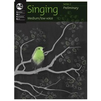 SINGING SERIES 2 PRELIMINARY GRADE MED LOW AMEB