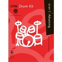 CPM DRUM ADVANCING STEP 1 BK/CD AMEB