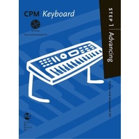 CPM KEYBOARD ADVANCING STEP 1 BK/CD AMEB