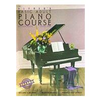 Alfred's Basic Adult Piano Course Lesson Book 1 & CD