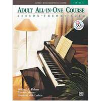 Alfred's Basic Adult All-in-One Piano Course Book 3