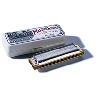 15-60230 Hohner 1896/20/F#/Gb Marine Band Harmonica in old-style packaging