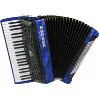 HOHNER BRAVO III 120BASS ACOUSTIC ACCORDION DARK BLUE