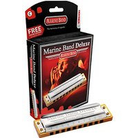 15-M200510x Hohner Marine Band Deluxe Harmonica A
