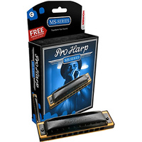 15-M564076x Hohner Pro Harp Harmonica F#
