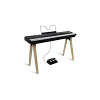 ALESIS RECITALHOME 88-Key Contemporary Digital Piano with Wood Stand Black