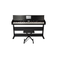 Alesis VirtueBlack: 88 Key Digital Piano w Stand & Bench