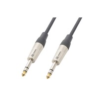 Power Dynamics 177015 6.3mm Stereo Jack Cable 1.5m