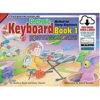 Progressive Electronic Keyboard Method Young Beginners Bk 1- 18341