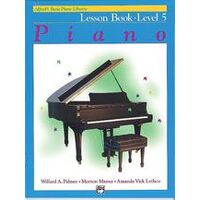 Alfred's Basic Piano Library Lesson Book Level 5