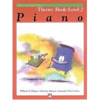 Alfred's Basic Piano Library Theory Book Level 2