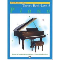 Alfred's Basic Piano Library Theory Book Level 5