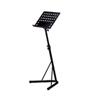 MUSIC STAND-Desk w/Holes Boomerang