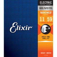 Elixir #12106: Electric Nanoweb 7 String Medium 11-59