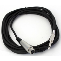MIC CABLE-5.8mm XLR TO JACK -17'