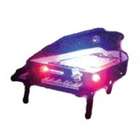 Piano Pin w/GlitteringLights (25pc)