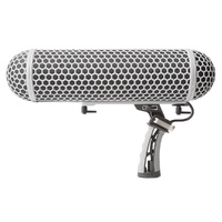 Blimp-style Microphone Windscreen and Shockmount
