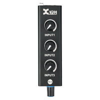Xvive Px-A Portable 3-Channel Personal Mixer Only
