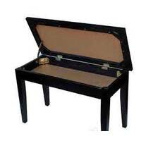 Yamaha 3Pe Upright Piano Bench Polished Ebony