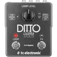 Stereo Dual Button Looping Pedal for Guitarists