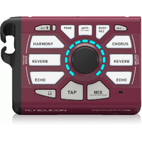 TC HELICON PERFORM-VG BURGUNDY VOCAL PROCESSOR
