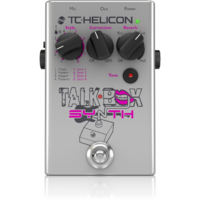 TALKBOX SYNTH is a Studio-Quality Vocal Stompbox for Guitar Talkbox Effects and Vocal Tone Polishing