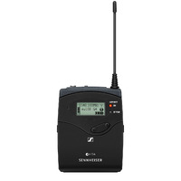 Sennheiser SK 100 G4-G Bodypack transmitter with 1/8" audio input socket (EW connector), frequency range: G (566 - 608 MHz)