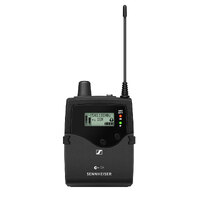 Sennheiser EK IEM G4-G Stereo bodypack receiver. Includes (1) pair of IE4 earbuds, frequency range: G (566 - 608 MHz)