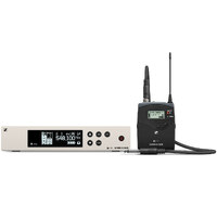 Sennheiser ew 100 G4-CI1-G Wireless instrument set. Includes (1) SK 100 G4 bodypack, (1) CI1 instrument cable, (1) EM 100 G4 rackmount receiver, (1) G