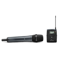 Sennheiser ew 135P G4-G Portable vocal set. Includes (1) SKM 100 G4 handheld microphone, (1) e 835 capsule (cardioid, dynamic), (1) EK 100 G4 portable