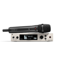 Sennheiser ew 300 G4-865-S-GW Wireless vocal set. Includes (1) SKM 300 G4-S handheld with mute switch, (1) e 865 capsule (supercardioid, condenser), (