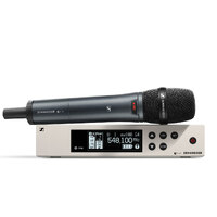 Sennheiser ew 100 G4-835-S-1G8 Wireless vocal set. Includes (1) SKM 100 G4-S handheld microphone with mute switch, (1) e 835 mic capsule (cardioid, dy