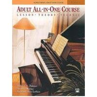 Alfred's Basic Adult All-in-One Piano Course Book 1