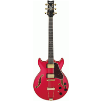 Ibanez AMH90 CRF Artcore Semi-Hollow Body Electric Guitar - Cherry Red Flat