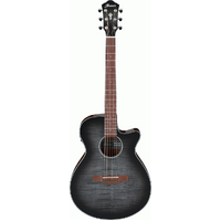 Ibanez AEG70 TCH Semi-Acoustic Guitar - Transparent Charcoal Burst High Gloss