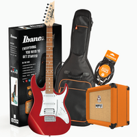Ibanez RX40 Electric Guitar Pack w/ Orange Crush 12 Amp & Armour Gig Bag & Lead (Candy Apple Red)