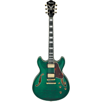 Ibanez AS93FM Transparent Moss Green Electric Guitar
