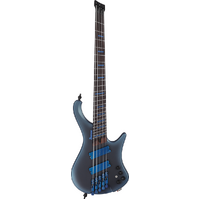 Ibanez EHB5MSBSP Midnight Arctic Ocean Matte 5 String Electric Bass with Gig bag