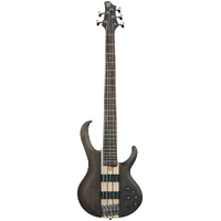 Ibanez BTB605 Transparent Gray Flat 5 String Electric Bass