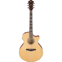 Ibanez AE170N Natural High Gloss top Transparent Red High Gloss back and sides Acoustic Guitar
