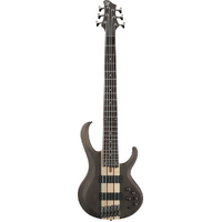 Ibanez BTB606 Transparent Gray Flat 6 String Electric Bass