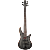 Ibanez SR1455DW Transparent Gray Flat 5 String Bass