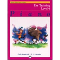 Alfred's Basic Piano Library Ear Training Book Level 4