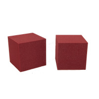 12" CornerFill Cube 12"x12"x12" (2 pack) Burgundy